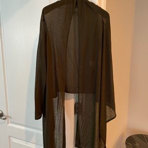 Lightweight Army Green Worth Cardigan Size Small